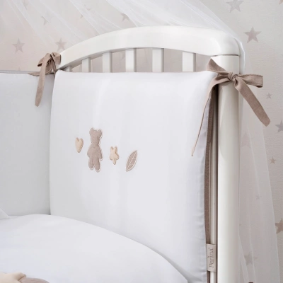 Комплект в кровать 6 предметный Teddy Love (Perina) песочный