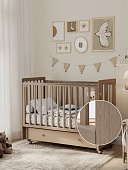 Детская кровать Antemi Classic Sleep Premium (капучино)