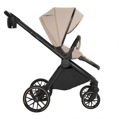 Коляска прогулочная Pituso Mayla Plus Beige/Black (реверсивный блок)
