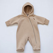 21470 Комбинезон футер BabyEdel (бежевый р.62)